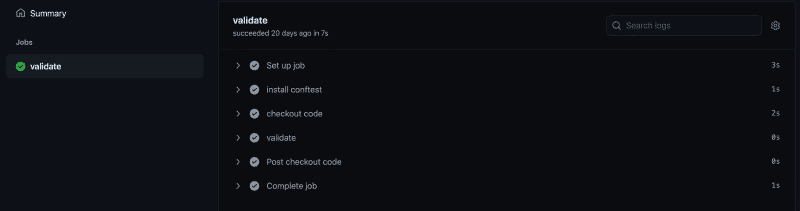 overview GitHub Action